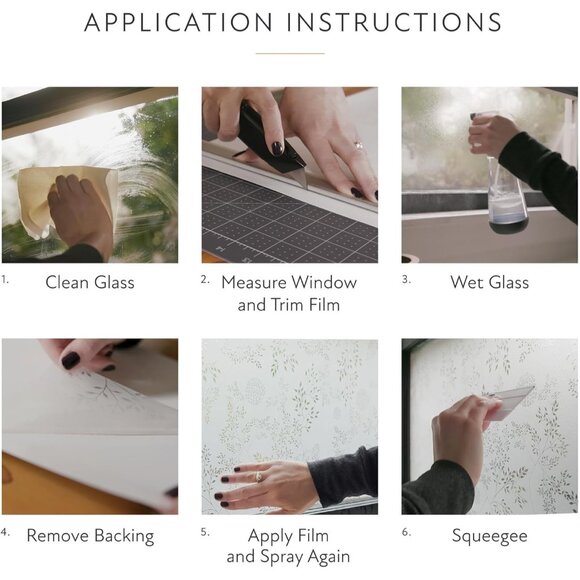 Artscape "Trellis" Window Film 24" x 36" Multicolor Privacy Stained Glass - Picture 4 of 4